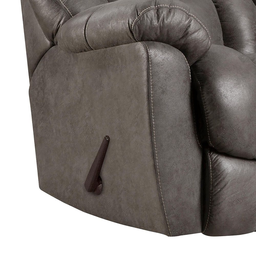 HomeStretch Coopertown Manual Rocker Recliner in Tar, , large