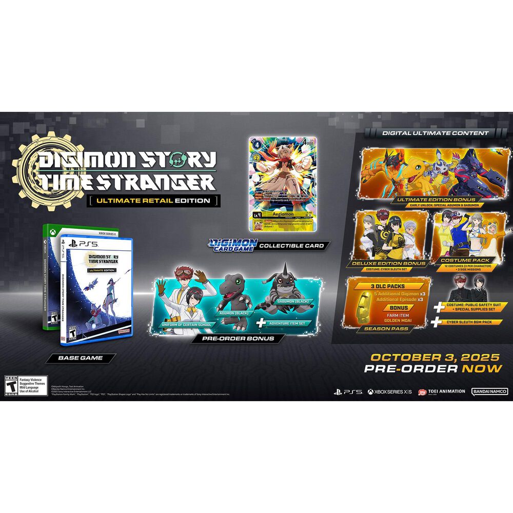 Digimon Story Time Stranger Ultimate Edition - Xbox Series X, , large