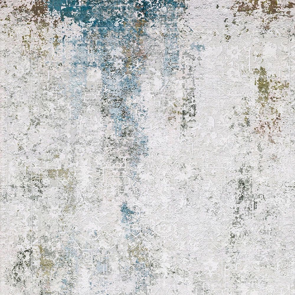 Oriental Weavers Malibu 7&#39;6&quot; x 10&#39; Ivory and Blue Area Rug, , large