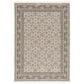 Oriental Weavers Maharaja Belita 2061N 9"10" x 12"10" Ivory Area Rug, , large
