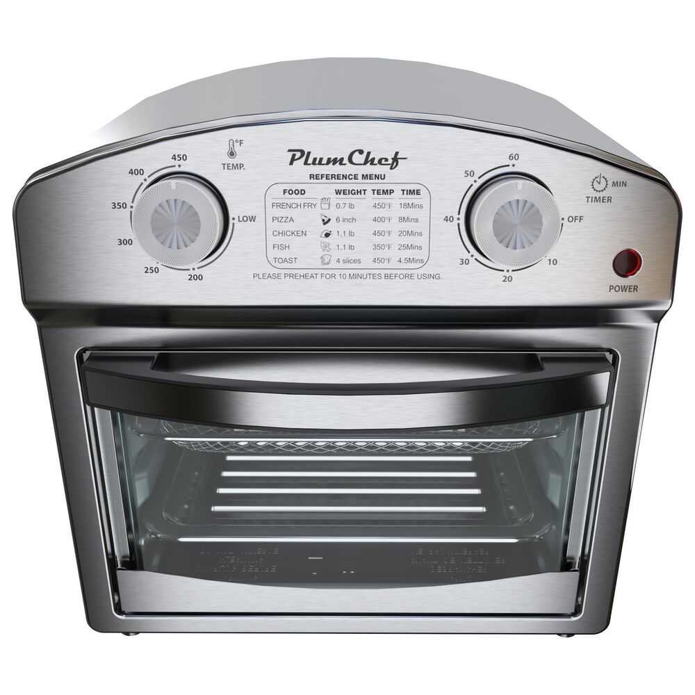 HOMLUX 12.5 Qt 7-In-1 Convection Toaster Oven in Silver, , large