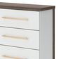 Ashley Kendanport 4 Piece King Bedroom Set in Brown and White, , large