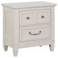 Nicolette Home Willowbrook 2-Drawer Nightstand in Egg Shell White, , large