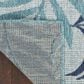 Nourison Garden Oasis Nature Blue 6" x 9" Indoor/Outdoor Area Rug, , large