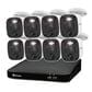 Swann Enforcer 8 Camera 8 Channel 1080p Full HD DVR 1TB HDD Security System with Mic in White, , large