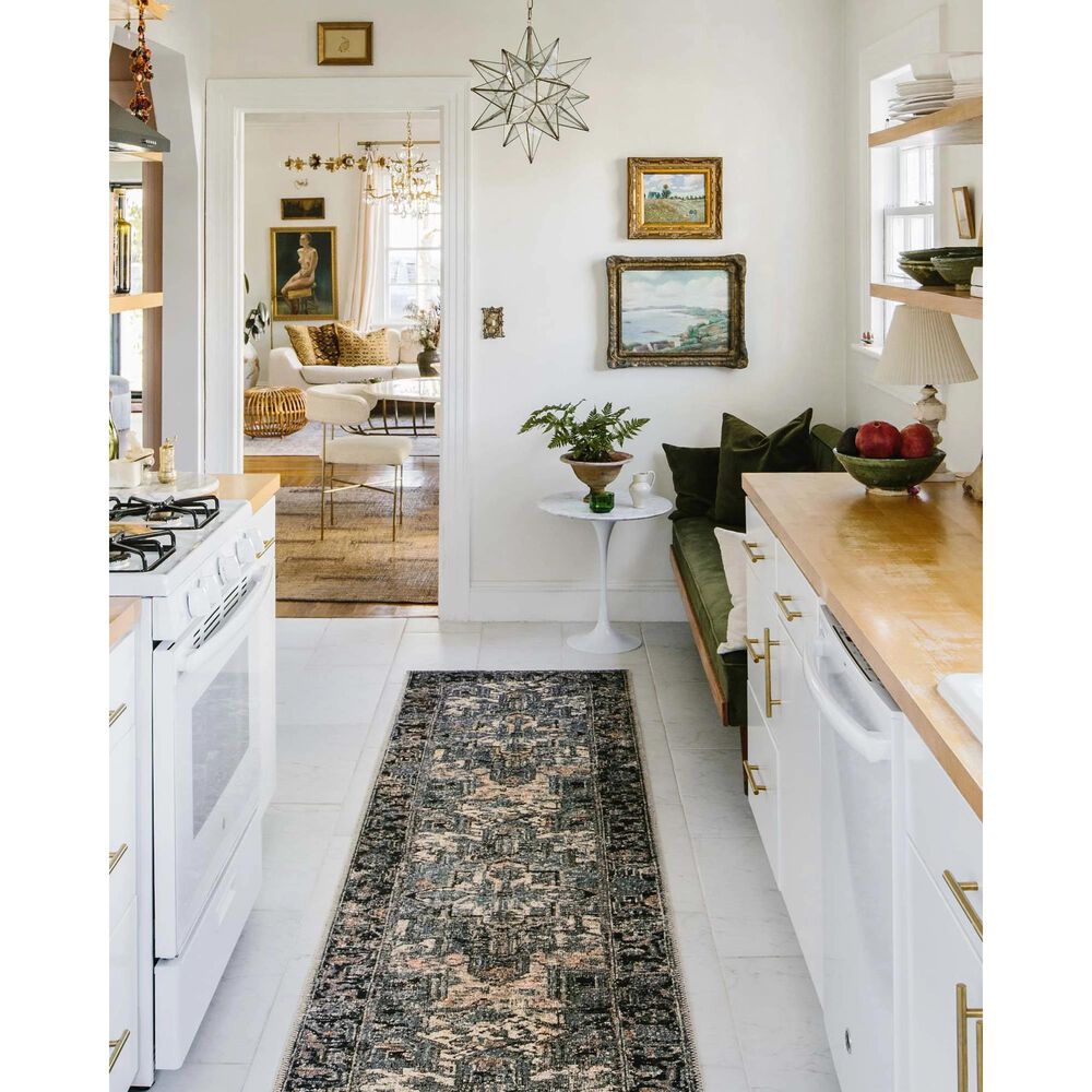 Sebastian SEB-02 2"5" x 7"8" Ocean and Midnight Area Rug, , large