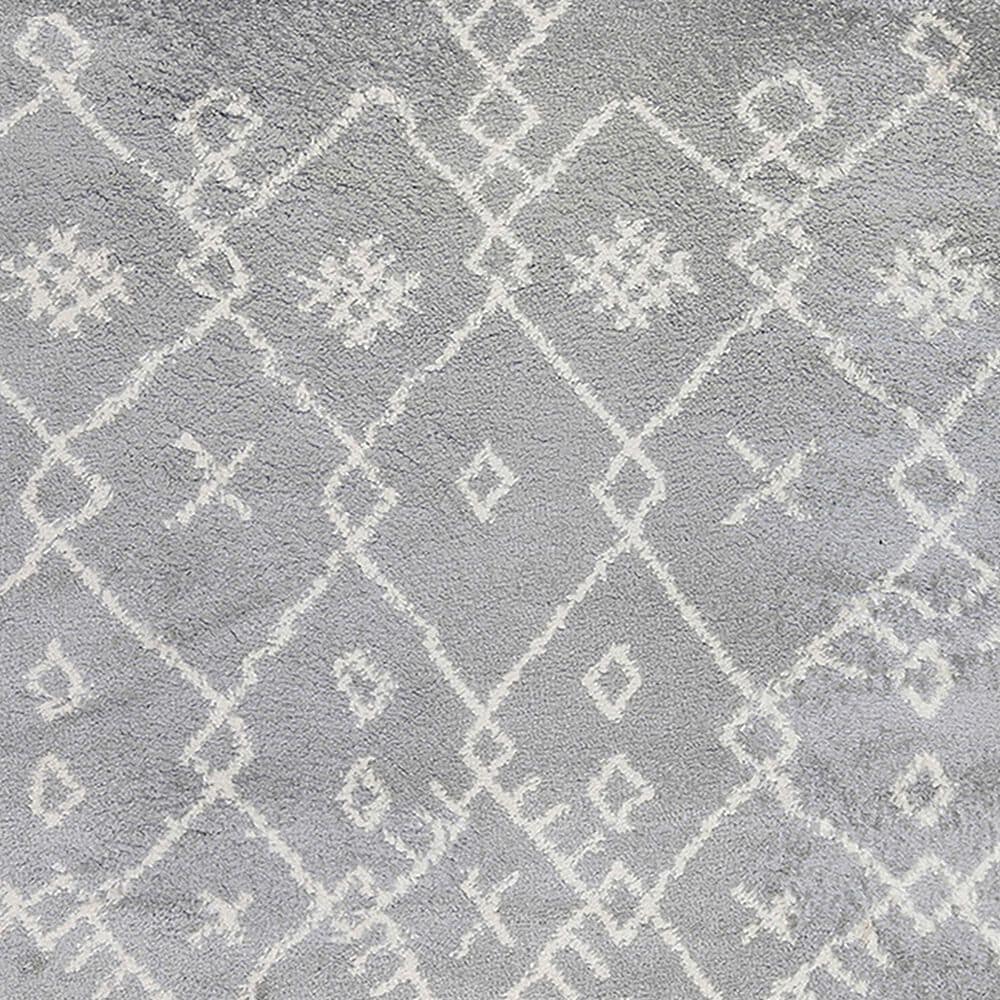 Amer Rugs Aspen 2&#39;2&quot; x 10&#39; Gray and Ivory Runner, , large
