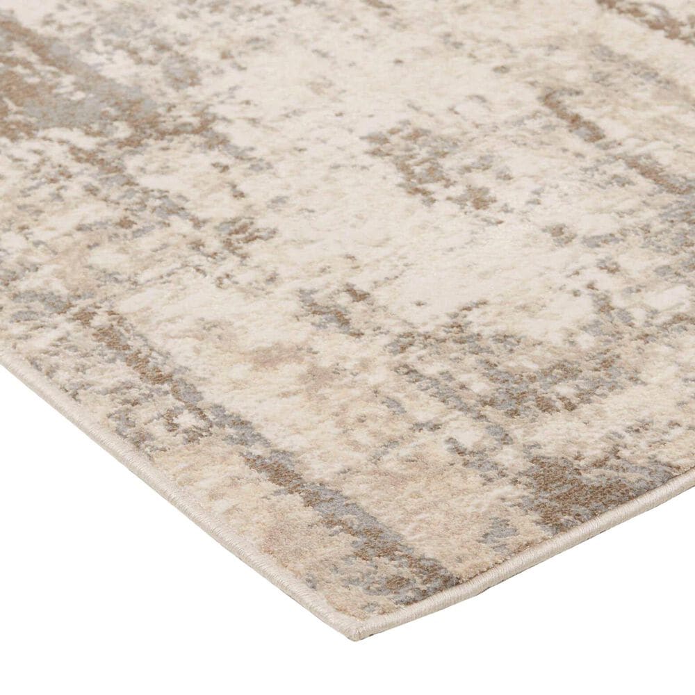 Feizy Parker 9&#39; x 12&#39; Silver and Beige Area Rug, , large