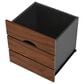 HOMLUX 54" Kitchen Island with Drop Leaf in Black, , large