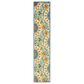 Nourison Aloha 2"3" x 12" Blue, Yellow, Orange, Green and White Indoor/Outdoor Runner, , large