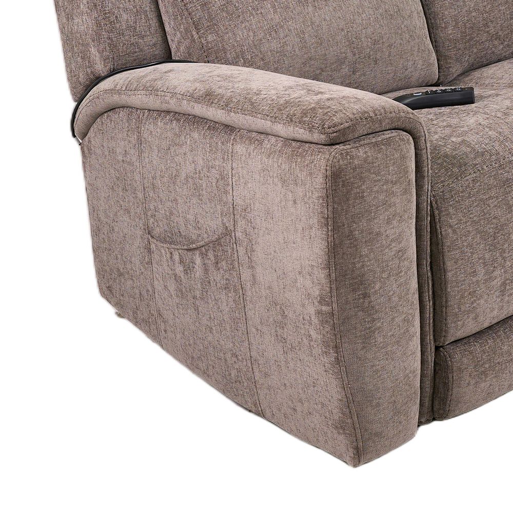 Synergy Home Furnishings Llc Power Reclining Sofa with Air Massage in Rex Bungee Cord, , large