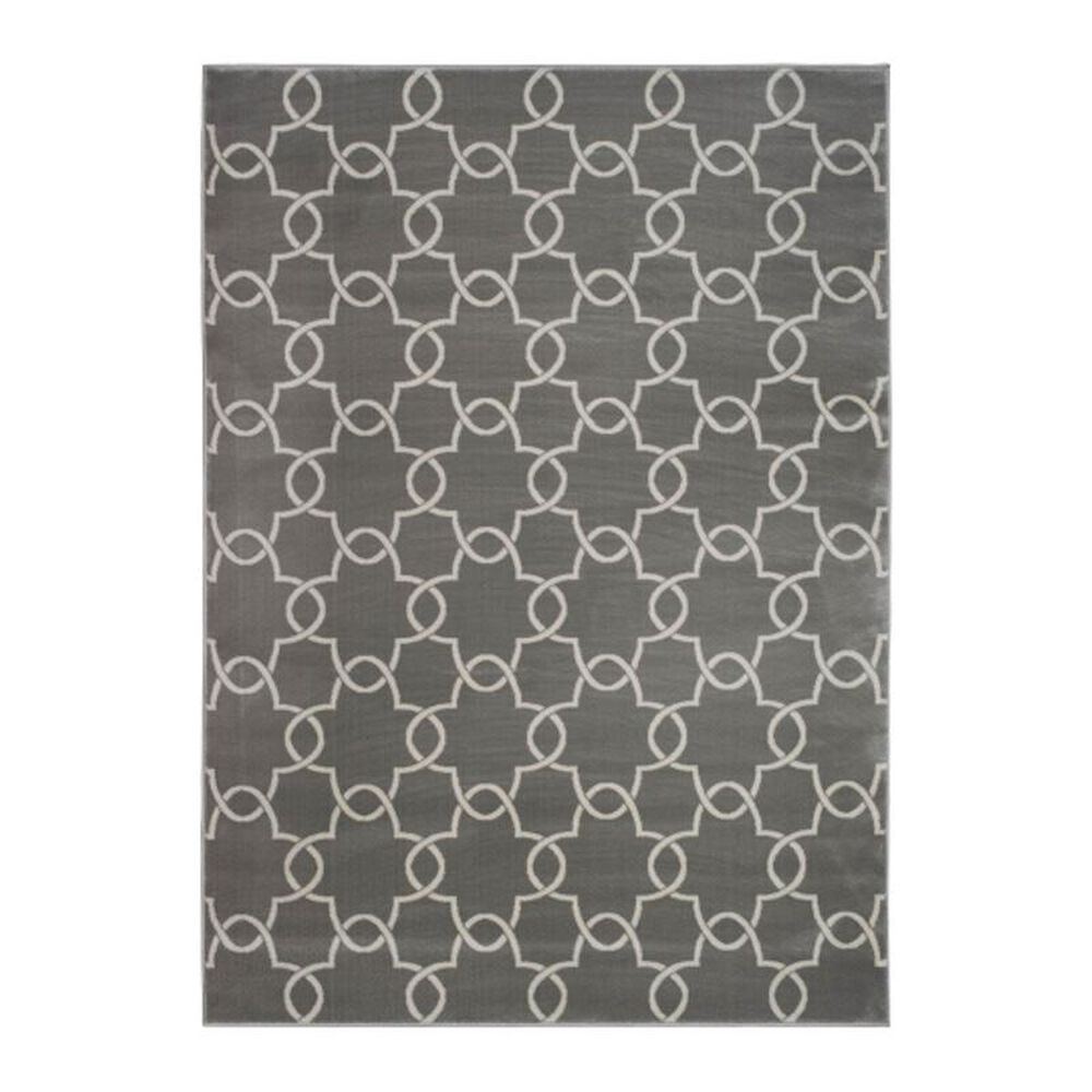 Radici USA Pisa II 3784 5"3" x 7"3" Grey Area Rug, , large