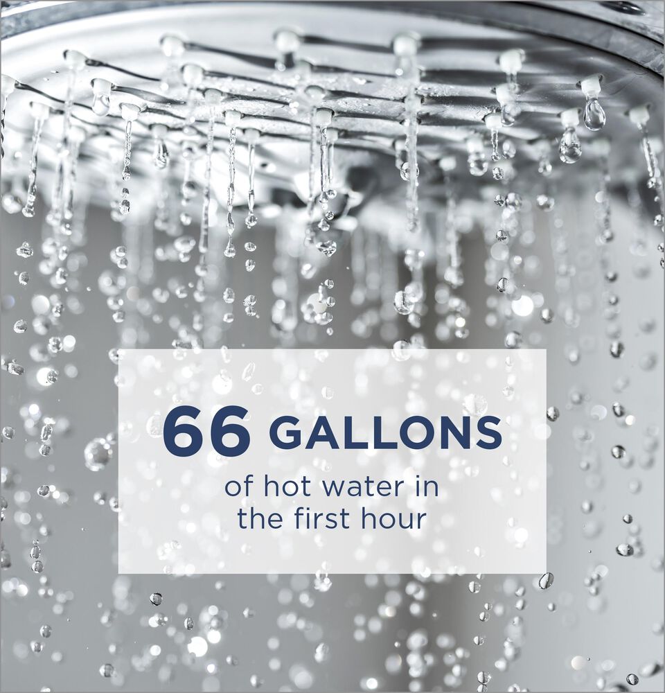 GE Appliances 40 Gallon Short Electric Water Heater, , large