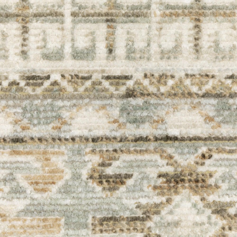 Oriental Weavers Lola LLA04 Brown and Blue 5'3" x 7'6" Area Rug, , large