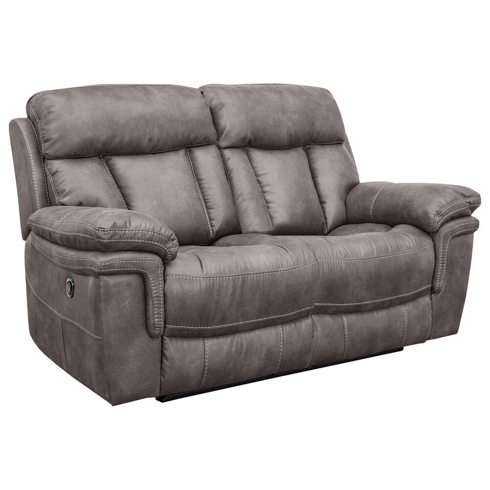 Blue River Estelle 3-Piece Power Reclining Living Room Set in Gunmetal, , large