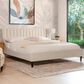 Jennifer Taylor Home Aspen King Platform Bed in Light Beige, , large