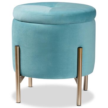 Baxton Studio Malina Storage Ottoman in Sky Blue, , large
