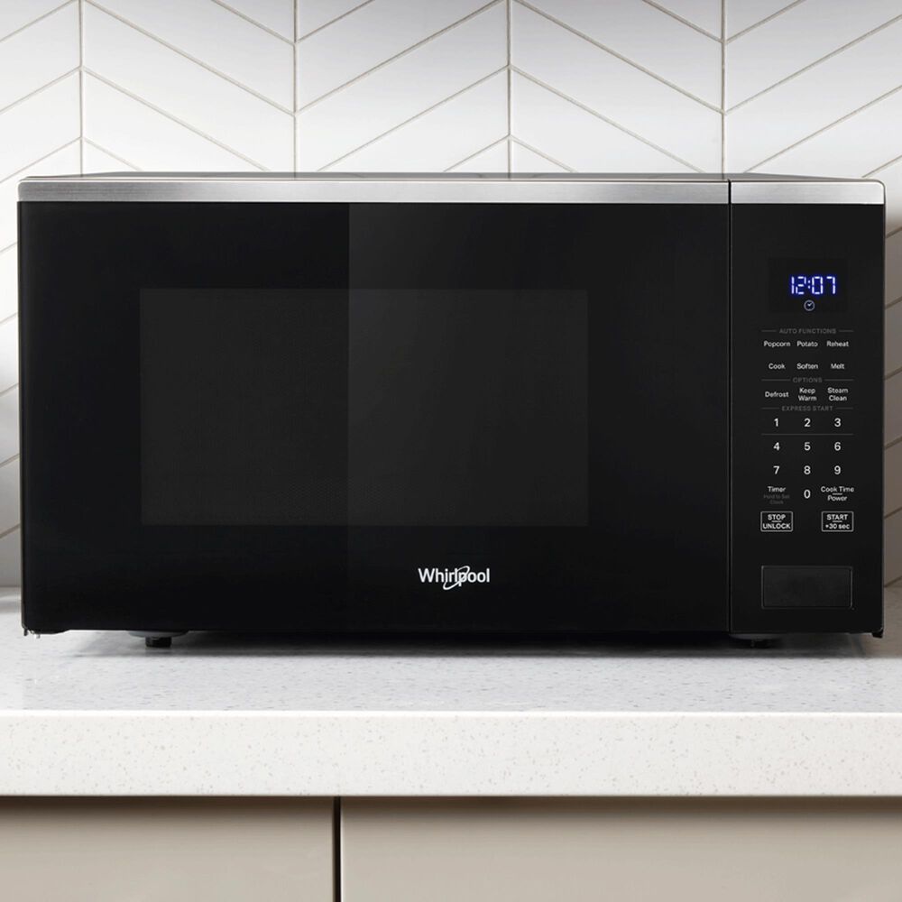 Whirlpool 1.6 Cu. Ft. Sensor Cooking Microwave in Stainless Steel, , large