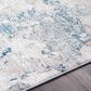 Surya Laila LAA-2315  2"7" x 4" Teal, Sage, Orange, Saffron, Gray and Cream Area Rug, , large
