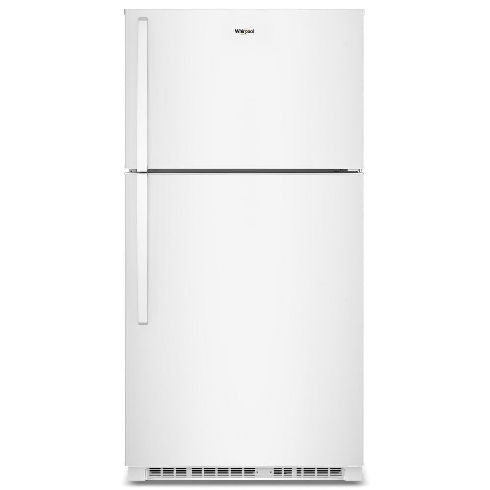 Whirlpool 21 Cu. Ft. Top Freezer Refrigerator in White, , large