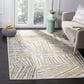 Safavieh Skyler SKY191G 5"1" x 7"6" Gray and Green Area Rug, , large