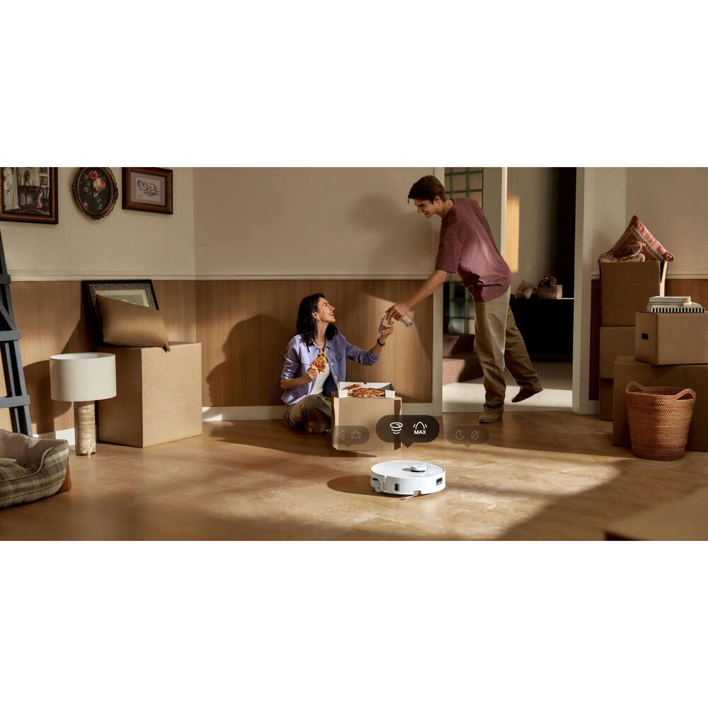 Roborock Qrevo Curv 2 Flow Robotic Vacuum and Mop in White, , large