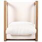 Hearth and Haven 2-Piece Patio Chat Set with Cross-Stretcher Base in Beige, , large