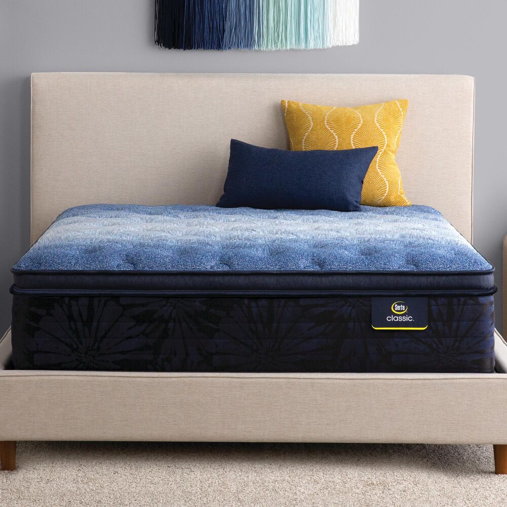 Serta Brecon Plush Pillow Top Twin XL Mattress, , large