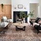 Chris Loves Julia x Loloi Jules 5" x 7"6" Terracotta and Multicolor Area Rug, , large