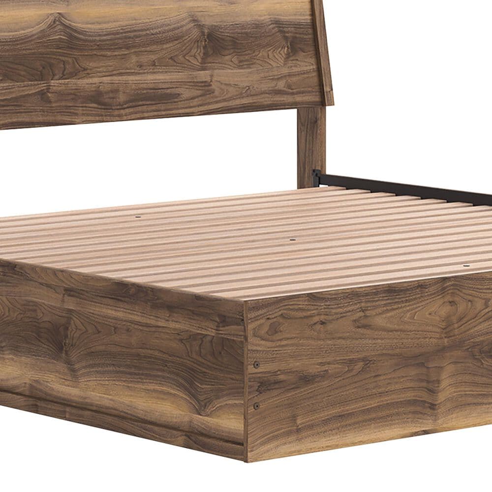 Ashley Chirason King Platform Bed in Warm Natural Brown, , large