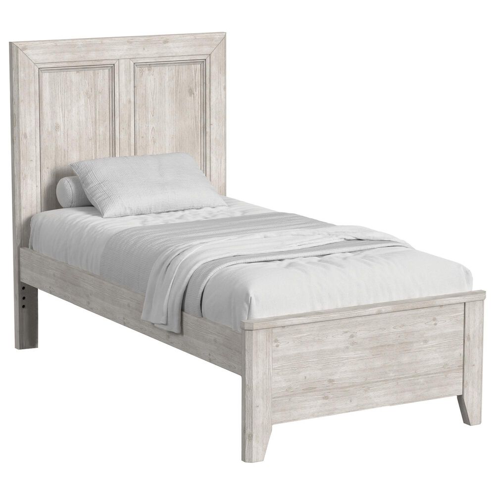 Eastern Shore Carlson Twin Panel Bed in Washed Linen, , large