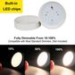 Claxy LED Recessed Lighting Dimmable Downlight in Bright White (Set of 5), , large