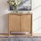 Jennifer Taylor Home Nolan 38" 2-Door Accent Cabinet in Antique Natural Brown, , large