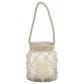 Maple and Jade Round Decorative Indoor/Outdoor Candle Lantern with Rope Handle in Clear and Cream, , large