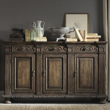 Hooker Furniture Rhapsody 72"" Credenza in Reclaimed Natural, , large
