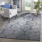 Safavieh Madison MAD604G 10" x 14" Navy and Silver Area Rug, , large