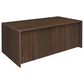 Regency Global Sourcing Legacy 71" Office Desk with Double Full Pedestal in Neo Walnut, , large