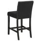 New Heritage Celeste 5-Piece Round Counter Height Dining Set in Espresso, , large
