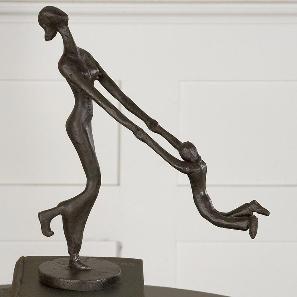 Uttermost At Play Mother & Child Sculpture, , large