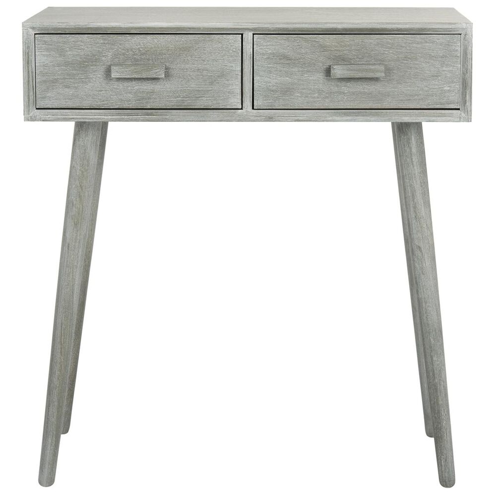 Safavieh Dean 2-Drawer Console Table in Slate Grey, , large