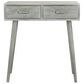 Safavieh Dean 2-Drawer Console Table in Slate Grey, , large