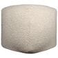 L.R. Home Boucle Ottoman in Beige, , large