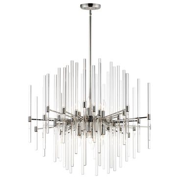 Maxim Lighting Divine 8-Light Chandelier in Polished Nickel, , large