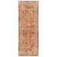 Surya Aspendos 2"7" x 7"3" Burgandy, Rust, Dusty Pink, Denim, Taupe, Gray, Wheat, Black and Cream Runner, , large