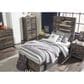 Ashley Drystan Twin Dual Storage Bed in Brown Rustic, , large