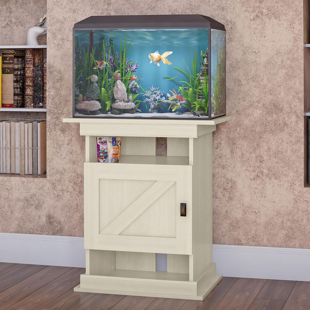 DHP Farmington Aquarium Stand in Ivory Oak, , large