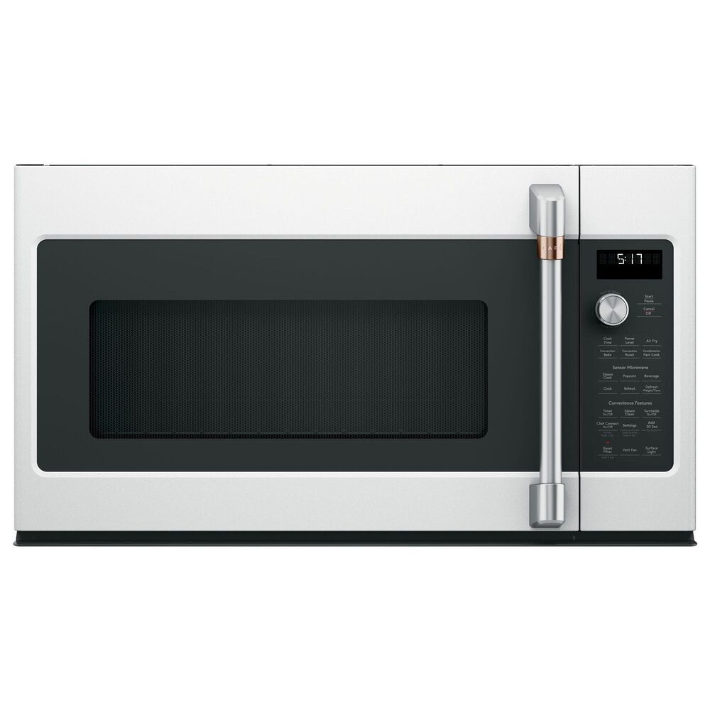 Cafe 1.7 Cu. Ft. Over-the-Range Microwave Oven in Matte White, , large