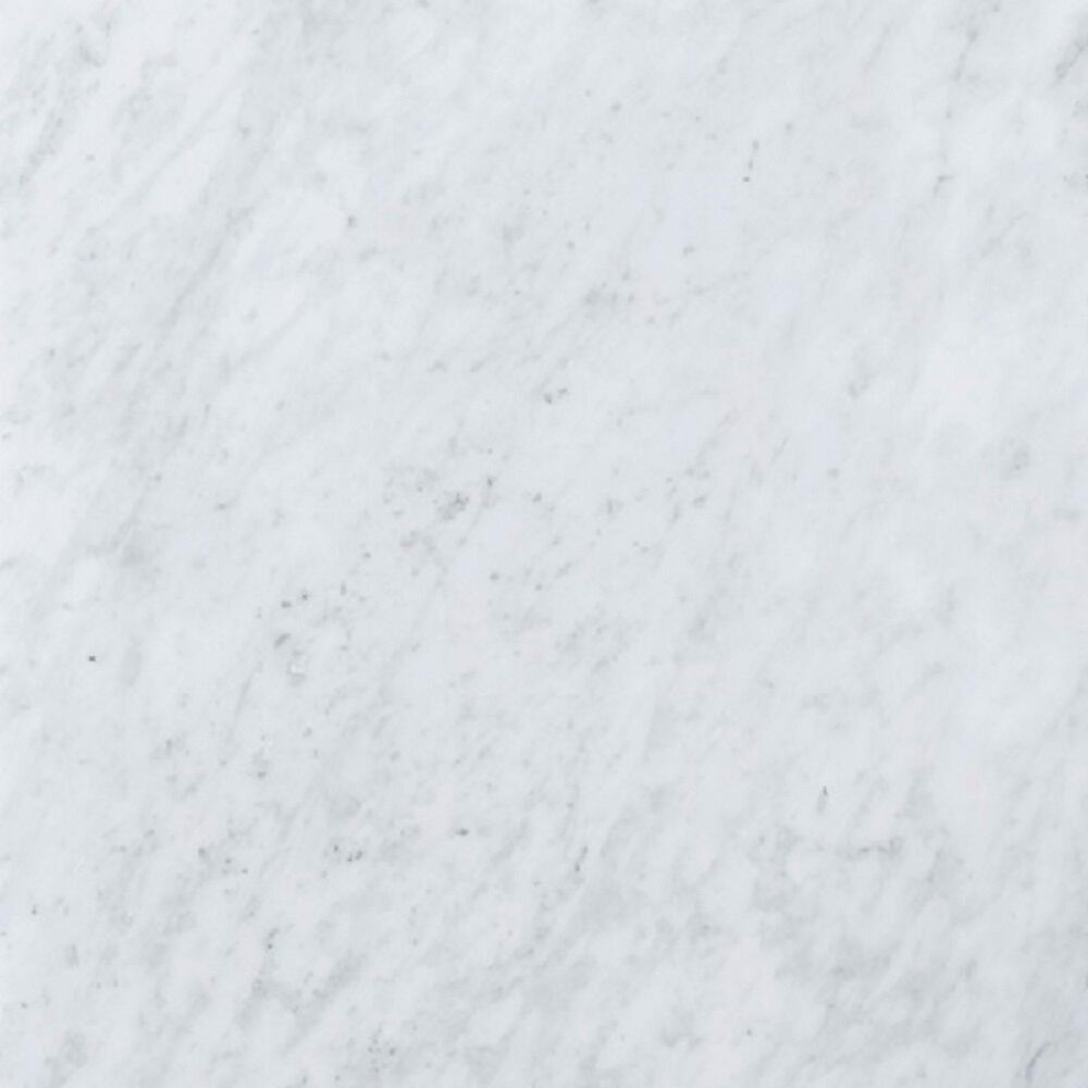James Martin Vanities Brittany 48&quot; Single Bathroom Vanity in Bright White with 3 cm Carrara White Marble Top and Rectangle Sink, , large
