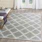 Safavieh Adirondack ADR120B 4" x 6" Silver and Ivory Area Rug, , large