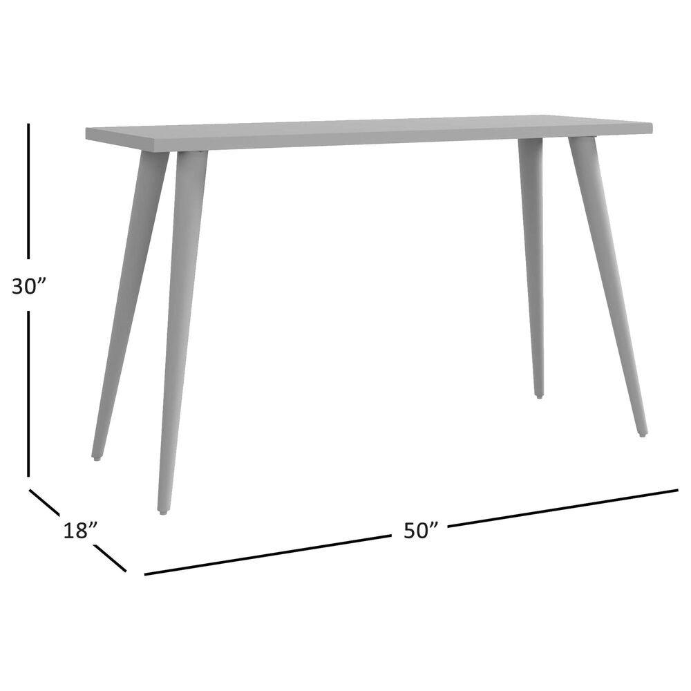 Waltham Prelude Rectangle Sofa Table in Suede, , large